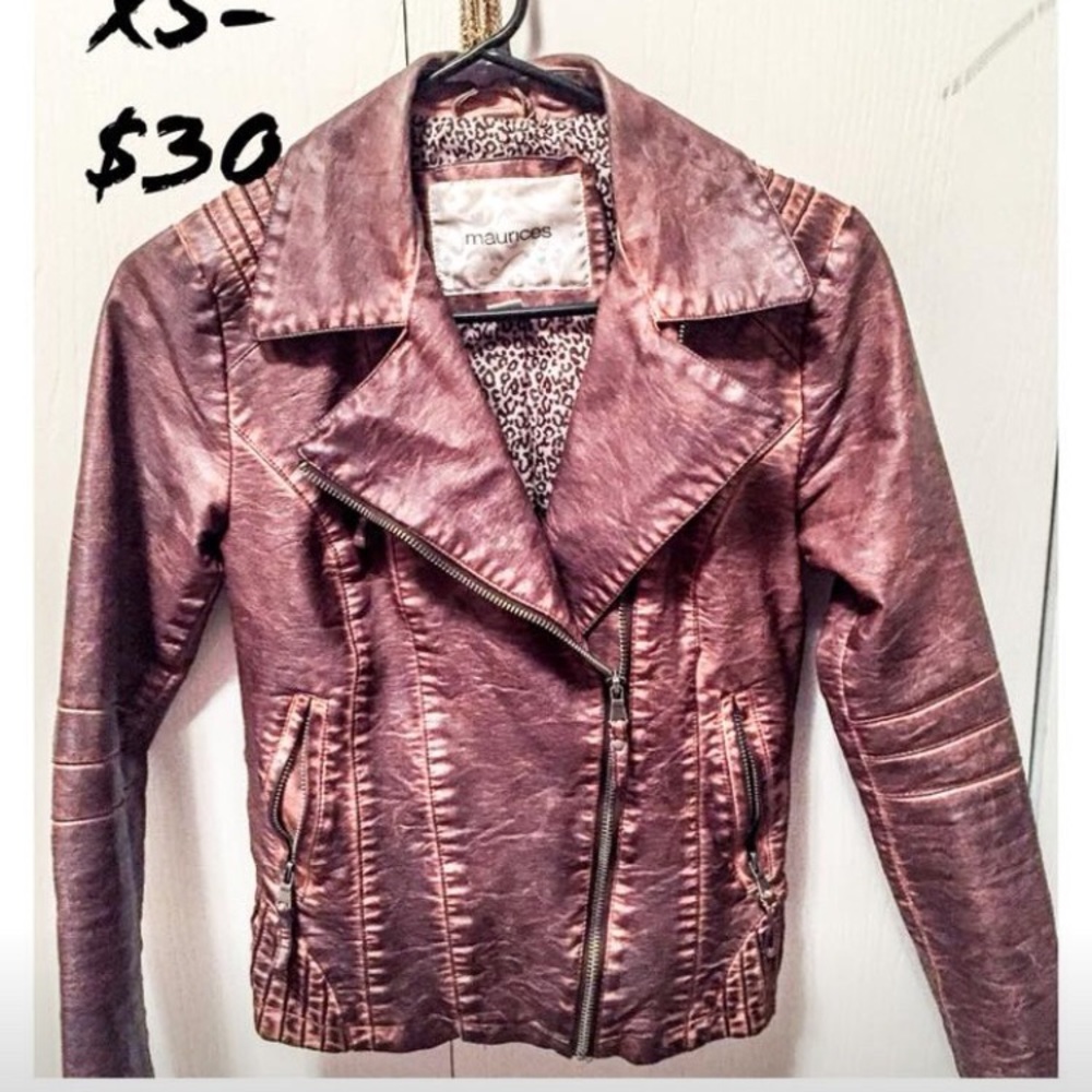Leather jacket